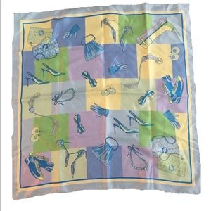 Adorable Printed Square Scarf